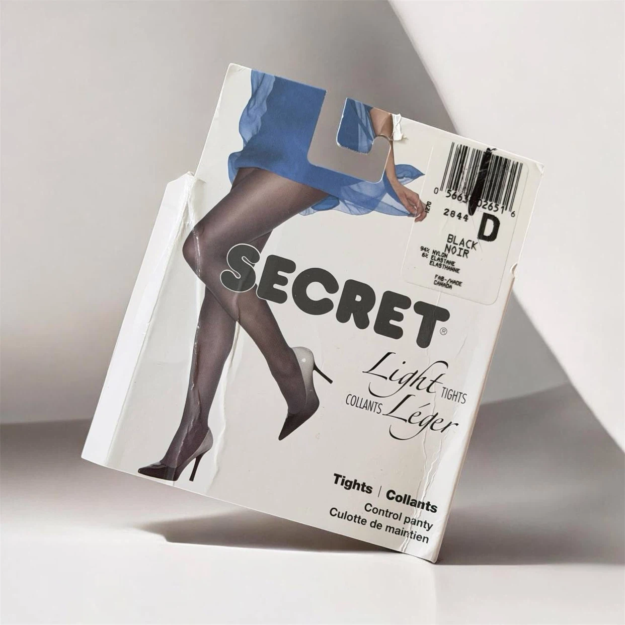 Secret Light Tights - Black - Size D - photo 2