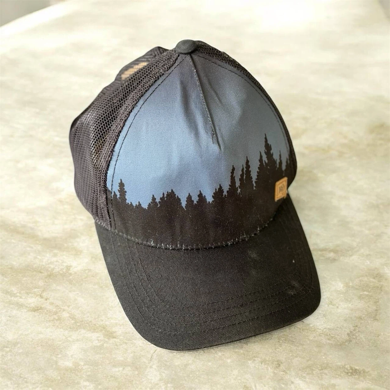 Trucker Hat with Forest Design - photo 2