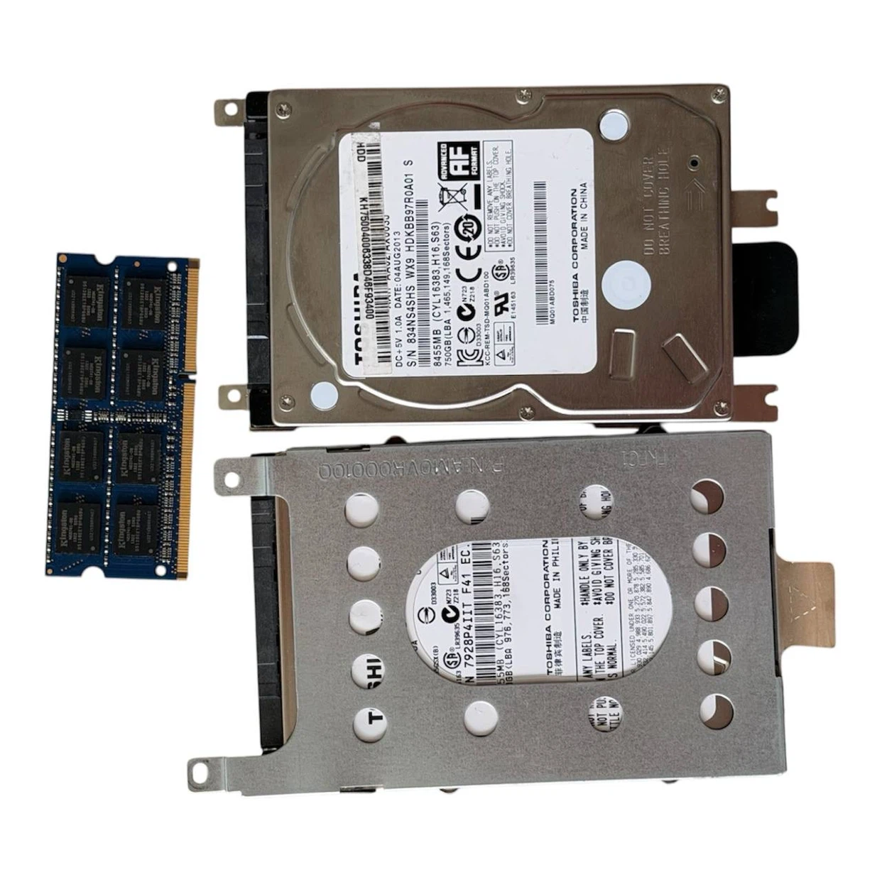 750GB Hard Drives and Kingston RAM - photo 2