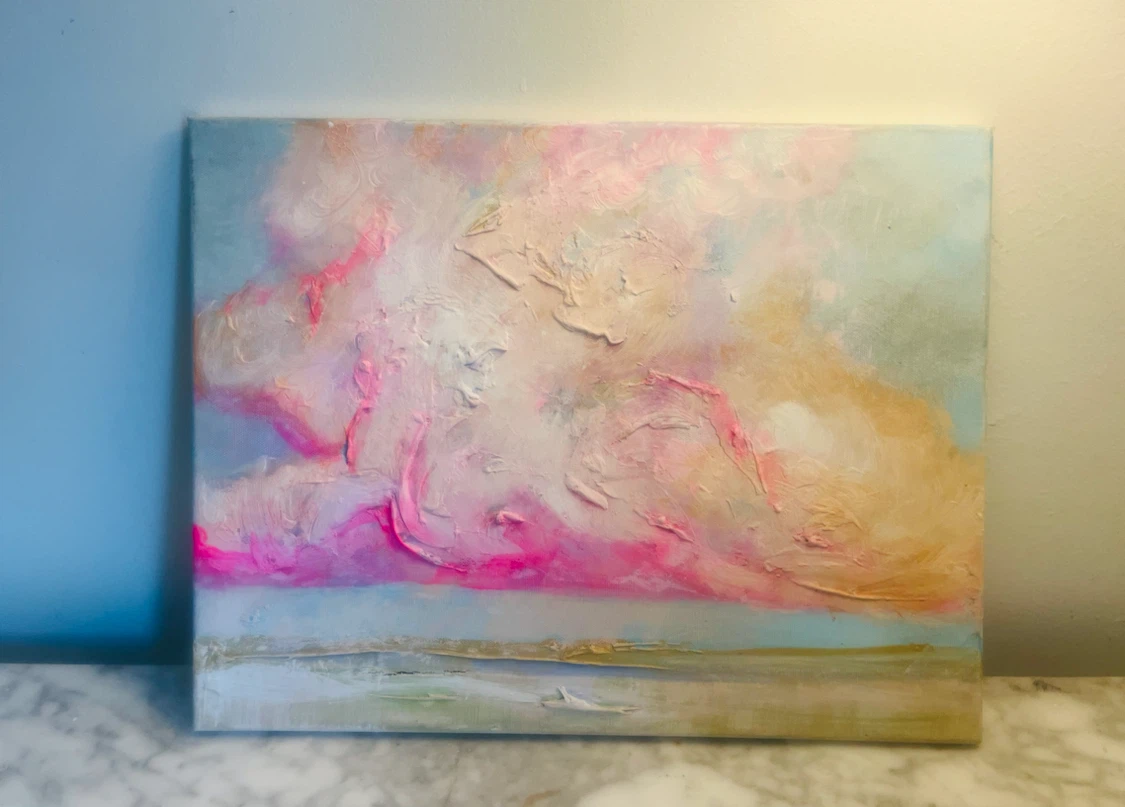 Abstract Cloud Painting 14 x 18”