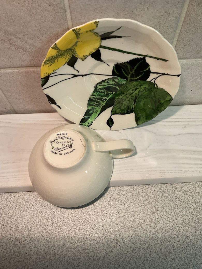 CLARICE CLIFF TEACUPSET - photo 4