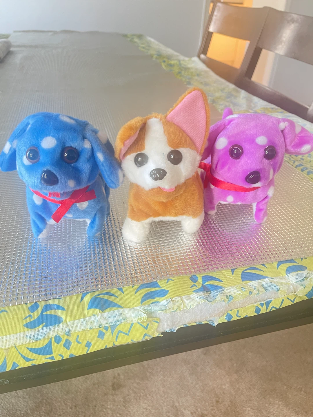 Lot of 3 Plush Stuffed Dogs