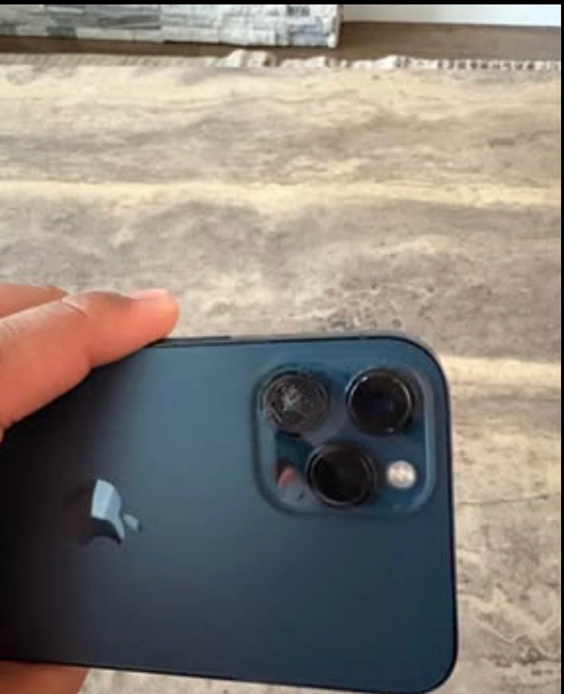 Blue iPhone 12 Pro Max - photo 2