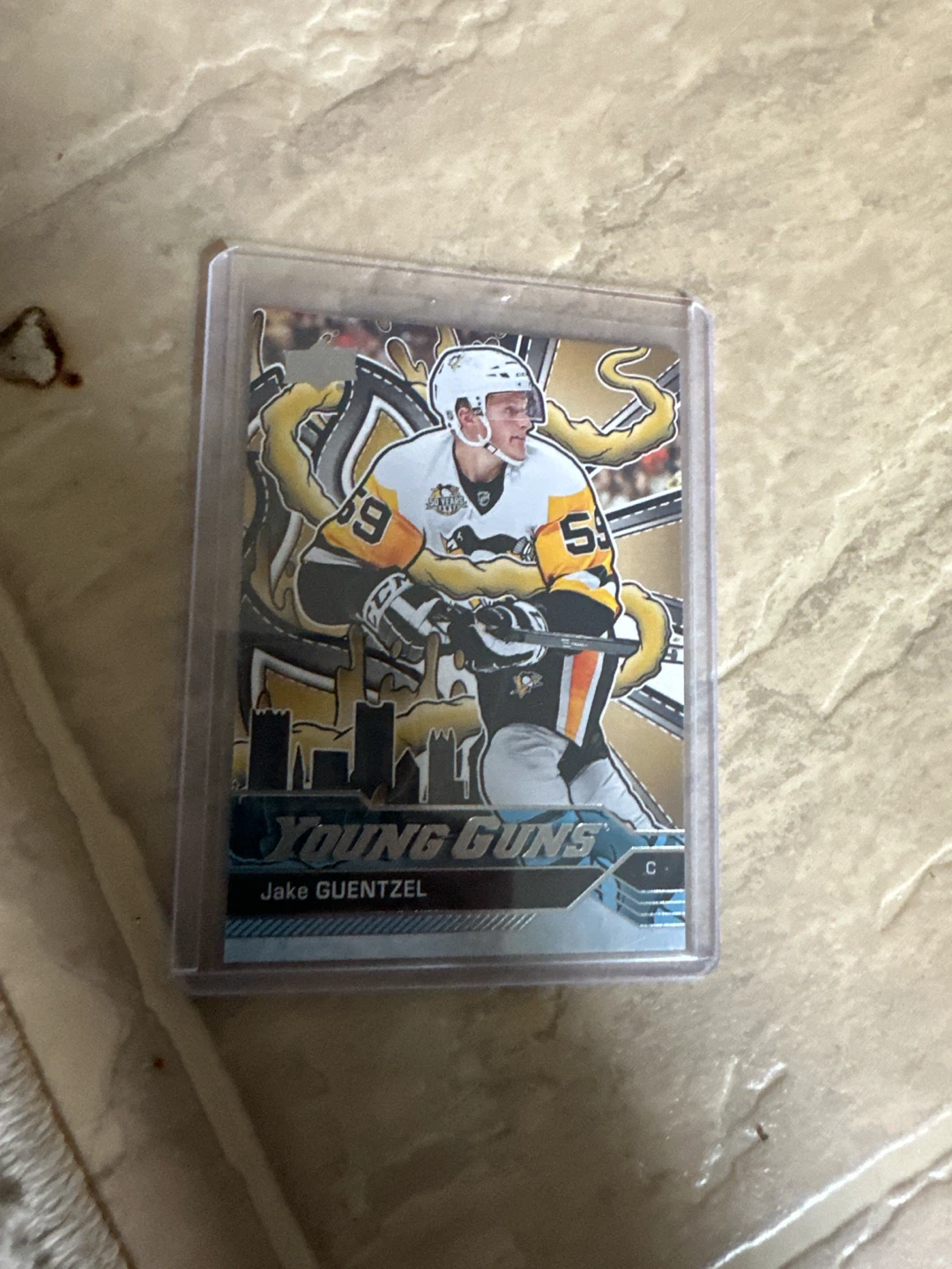 Jake Guentzel Young Guns Hockey Card - photo 2