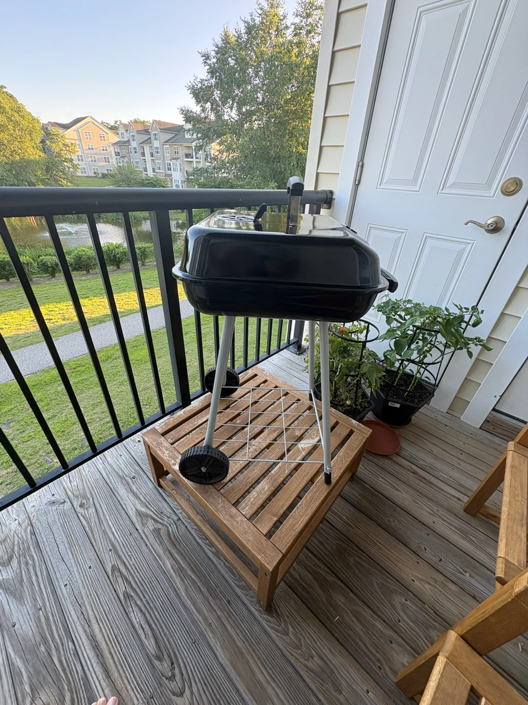 Brand new Expert Grill 17.5" charcoal grill. - photo 2