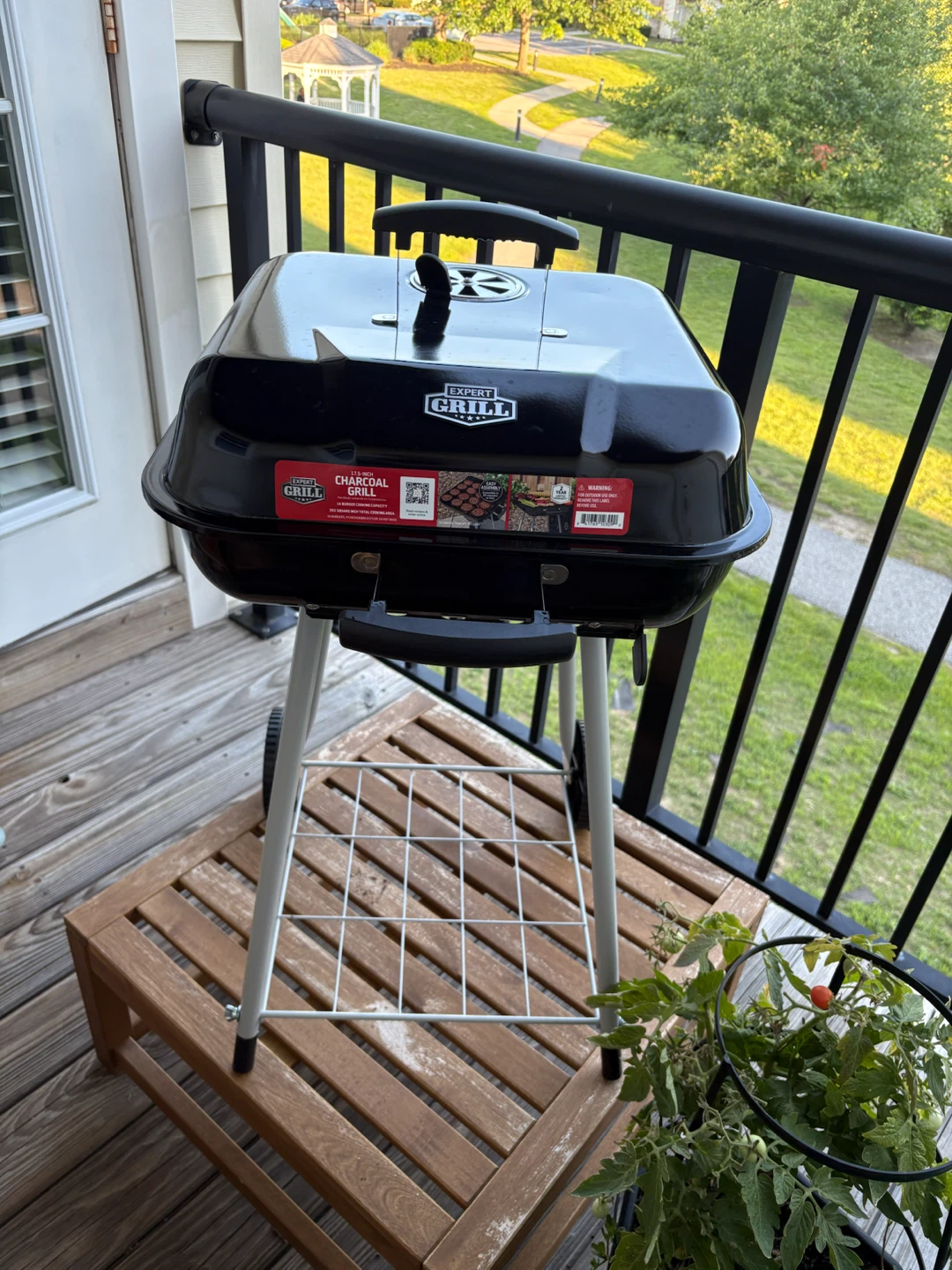 Brand new Expert Grill 17.5" charcoal grill. - photo 3