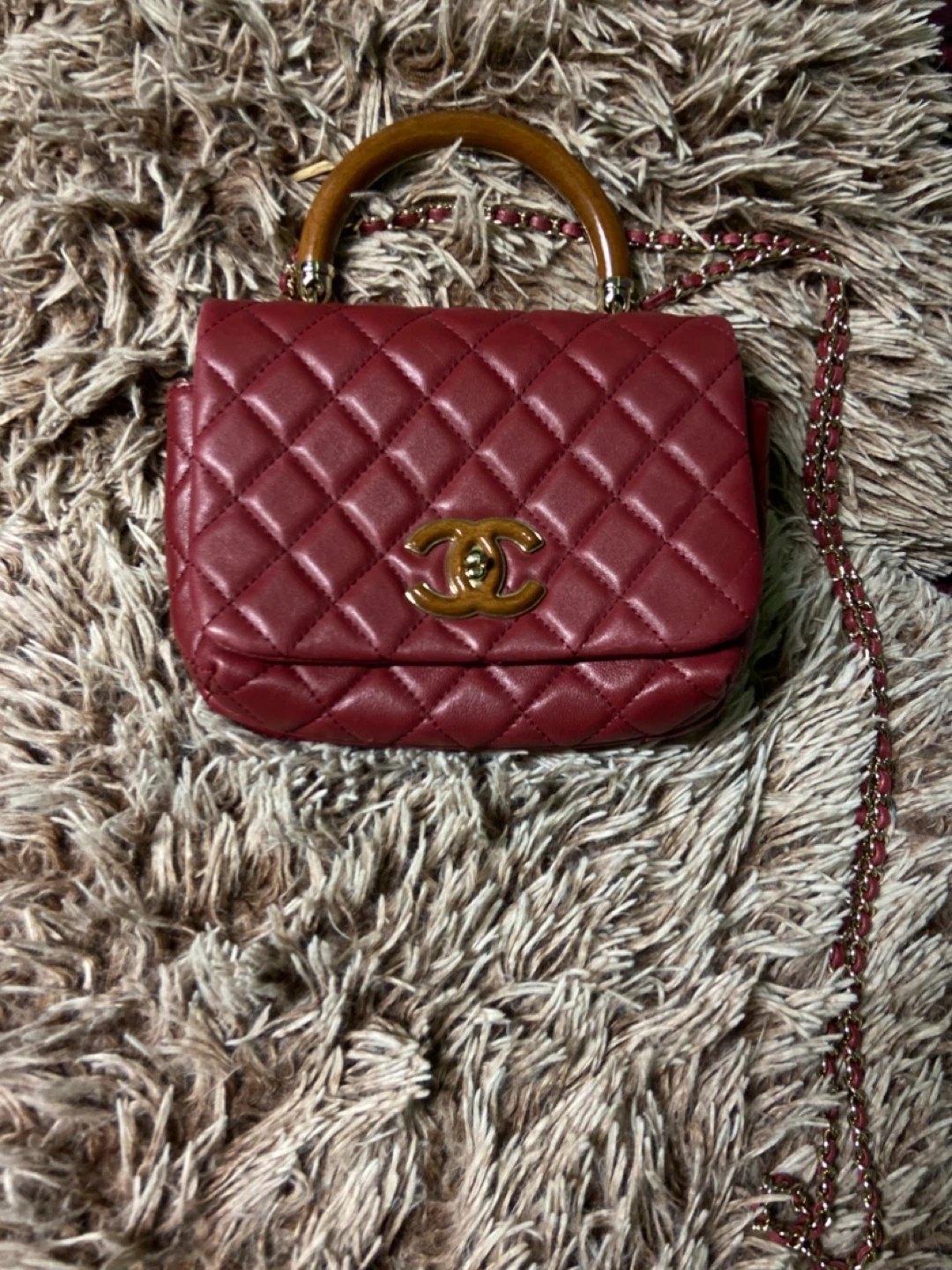 Chanel Quilted Top Handle Flap Bag - photo 2