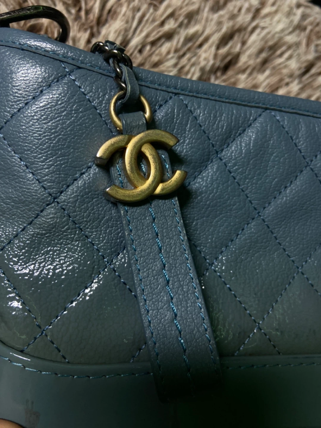 Chanel Quilted Leather Handbag - photo 2