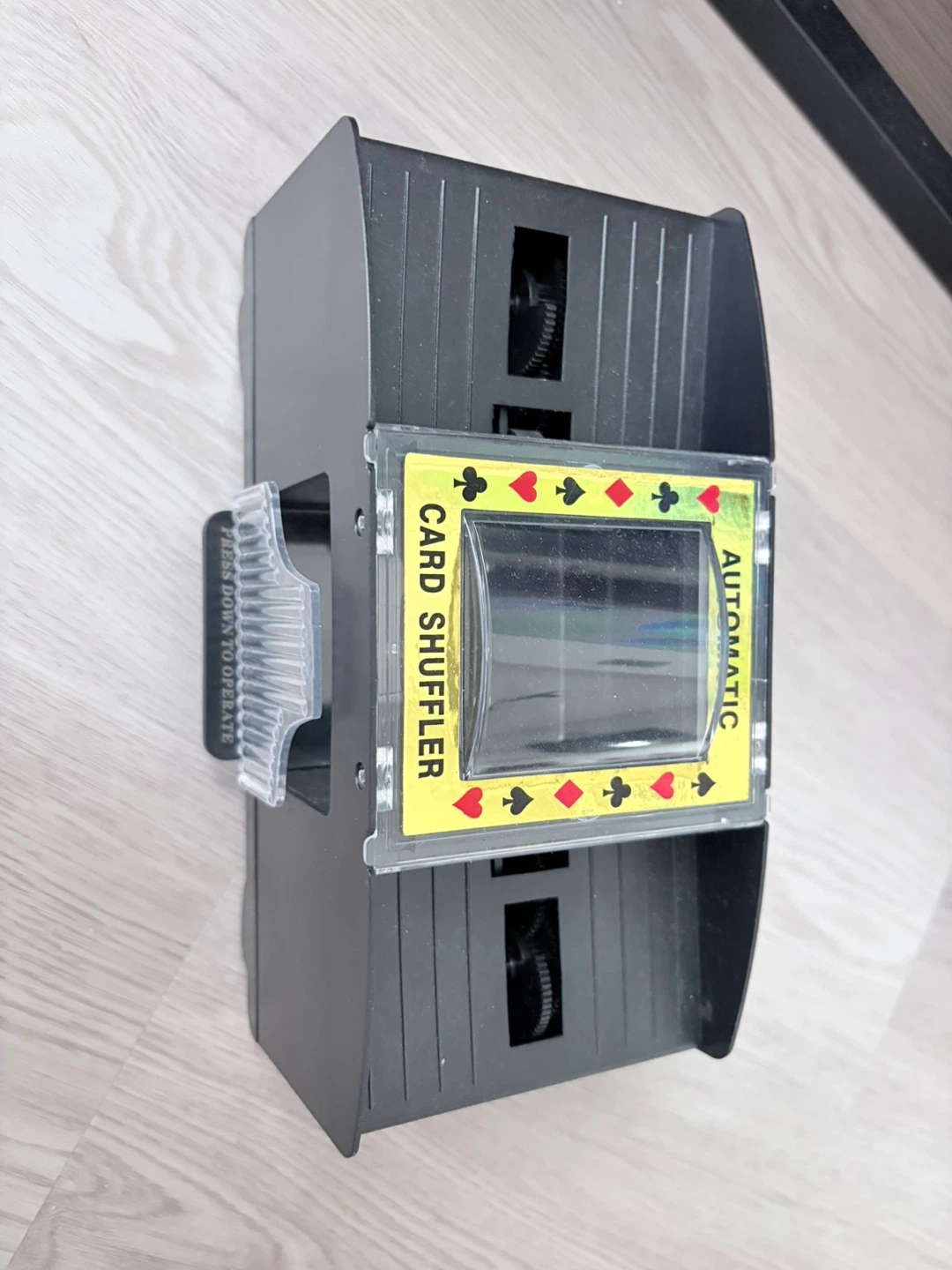 Poker Chip Set with Automatic Card Shuffler - photo 2