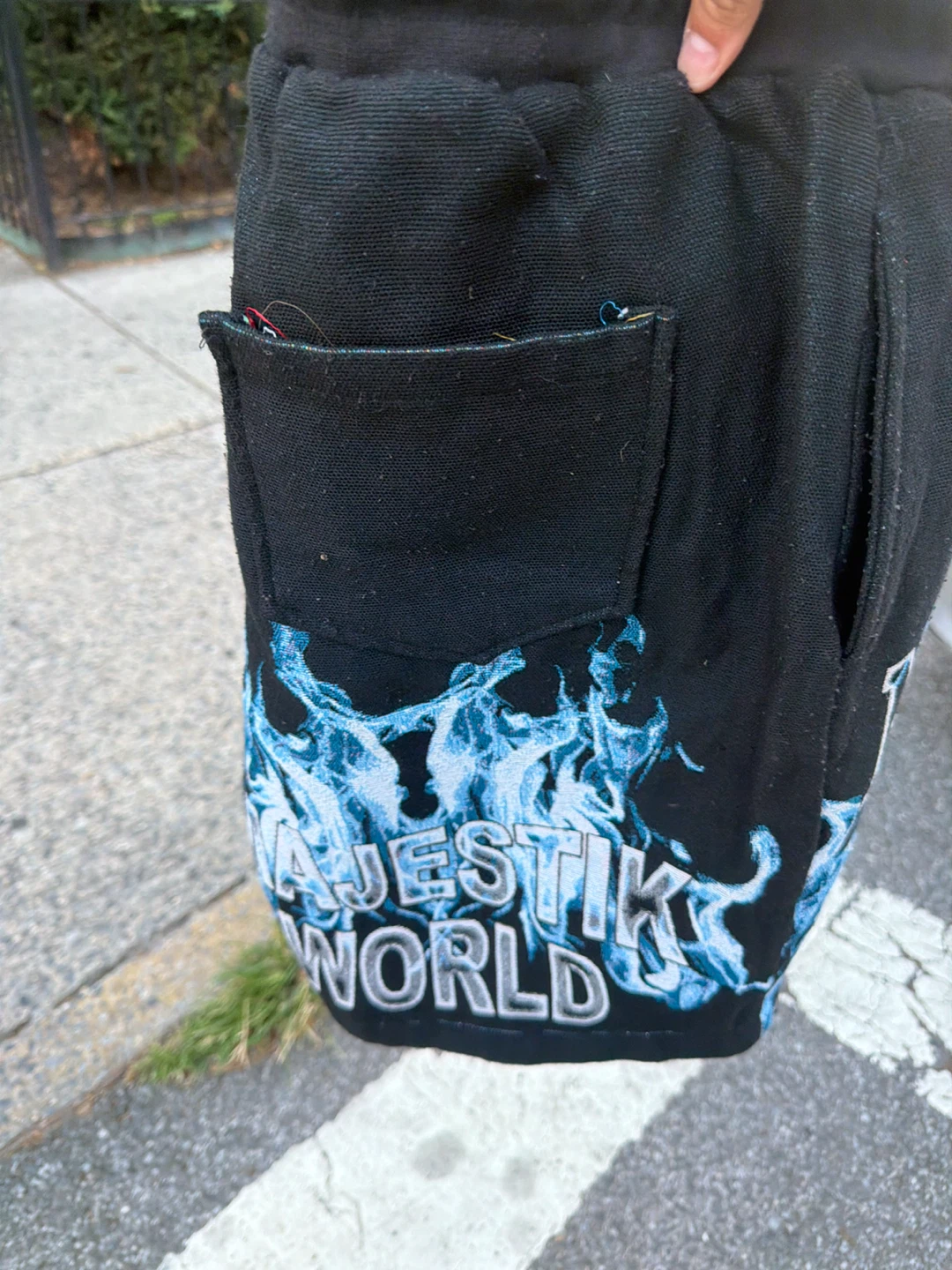 Majestik World Shorts with Horse Graphic