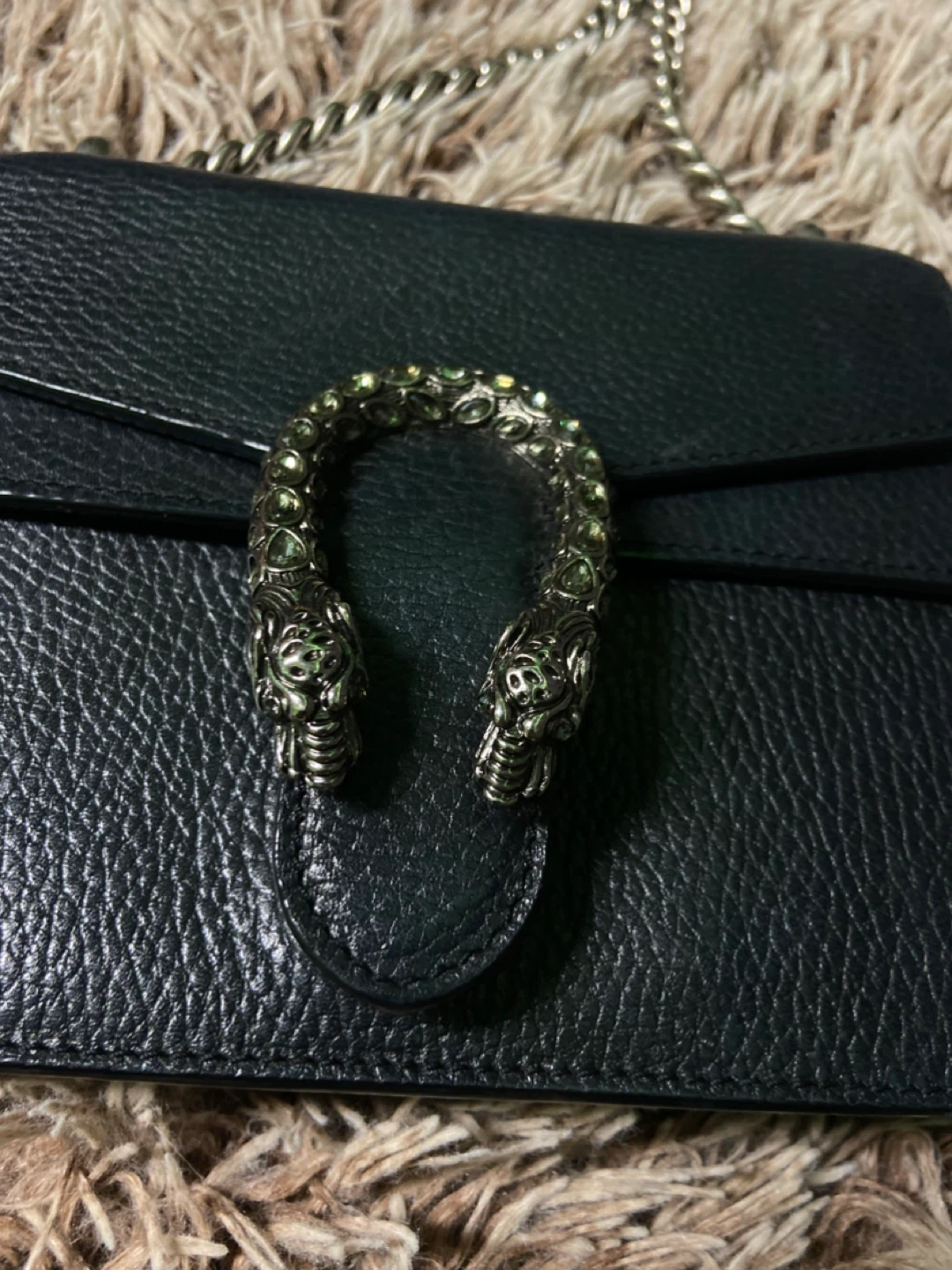 Gucci Dionysus Black Leather Shoulder Bag - photo 2