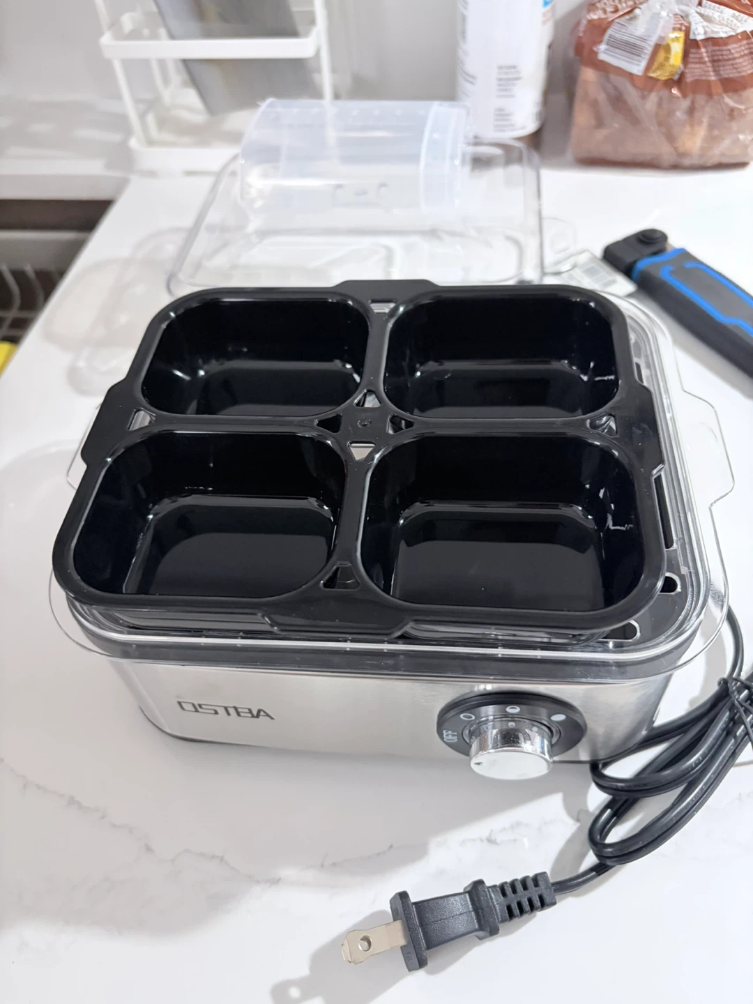 OSTBA Electric Egg Cooker Steamer - photo 2