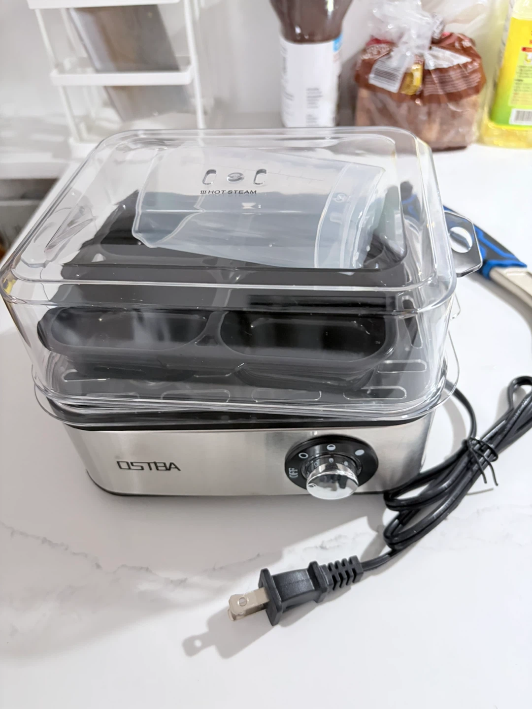 OSTBA Electric Egg Cooker Steamer