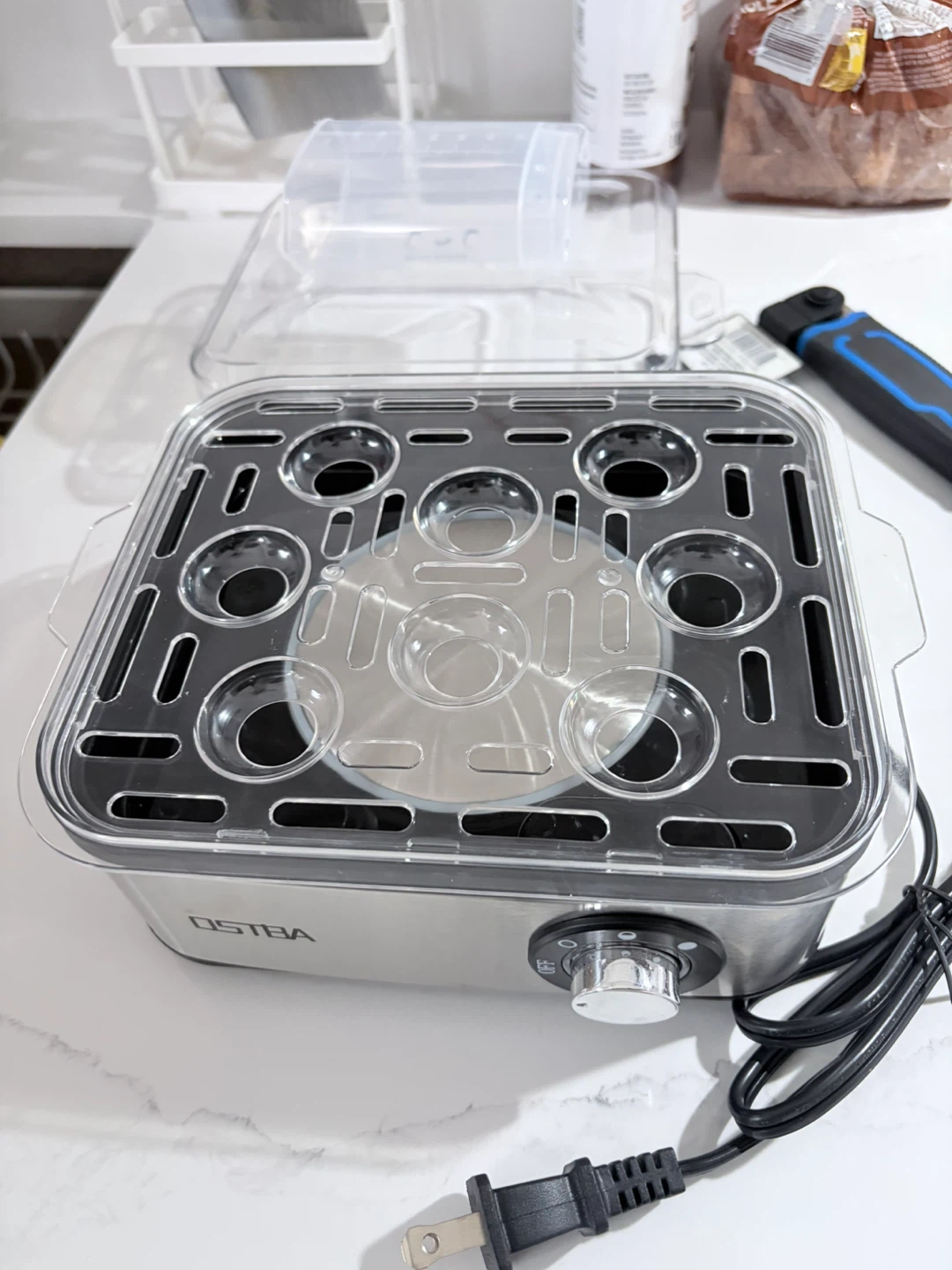 OSTBA Electric Egg Cooker Steamer - photo 3
