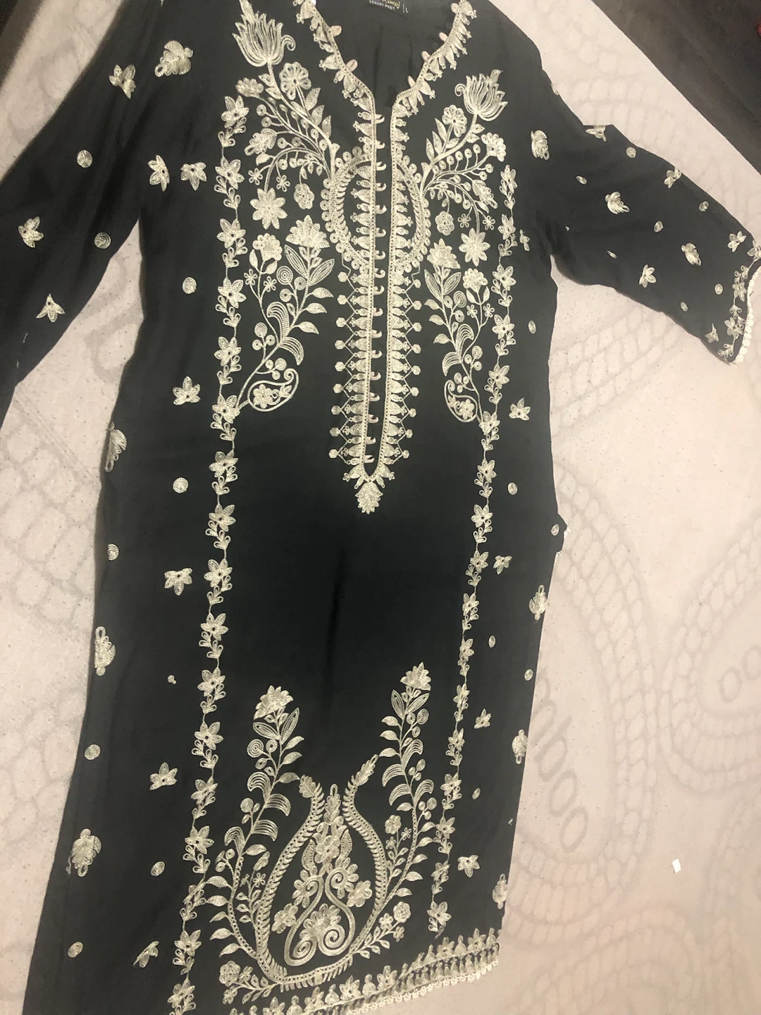 Black Kurti with Pants