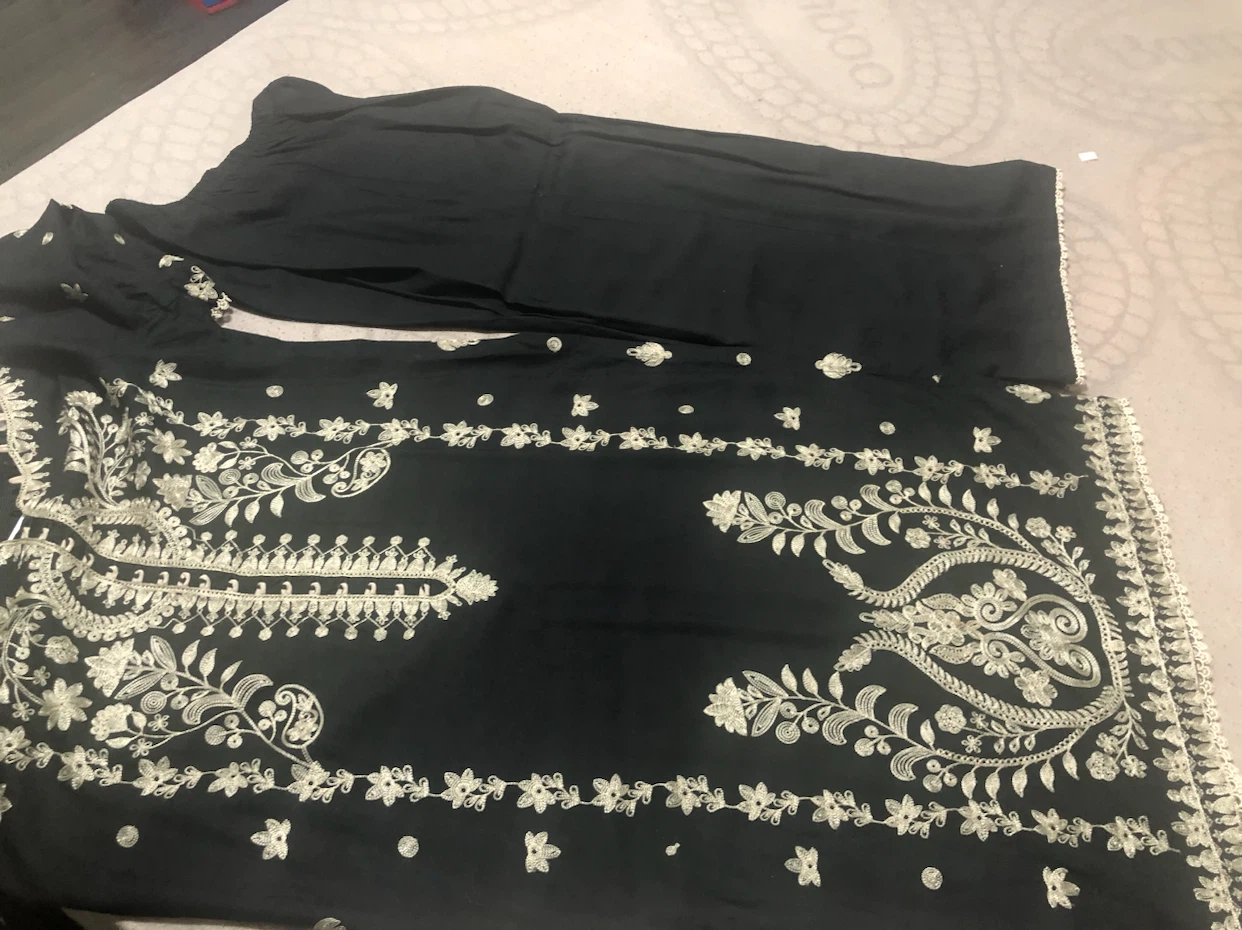 Black Kurti with Pants - photo 2