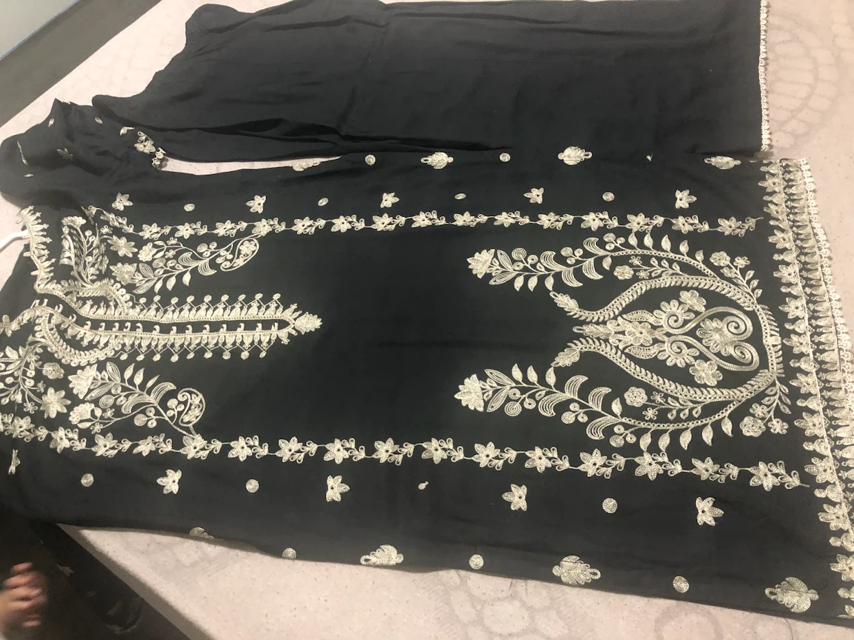 Black Kurti with Pants - photo 3