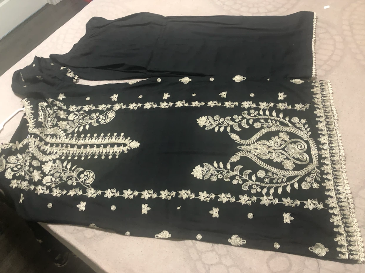 Black Kurti with Pants - photo 4