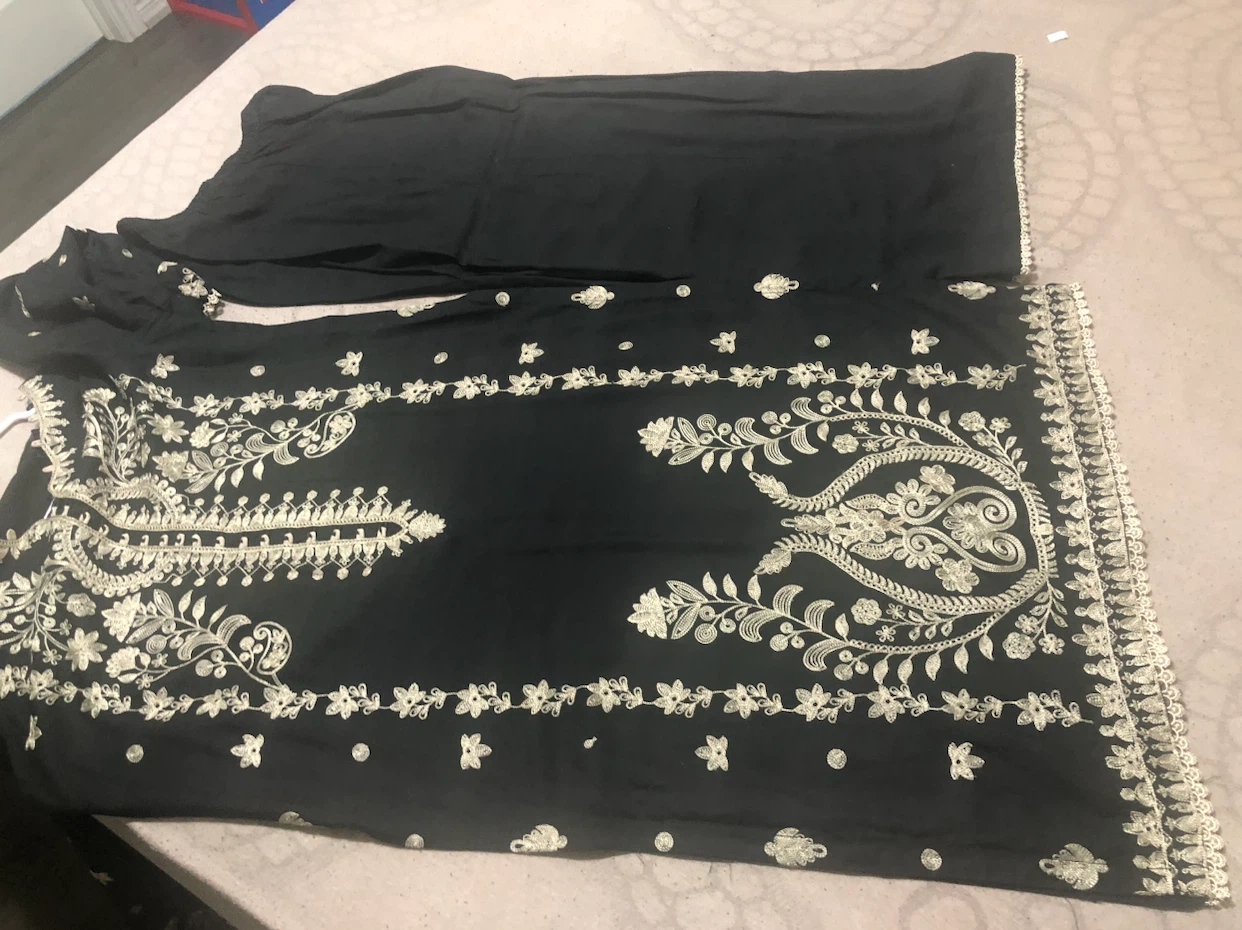 Black Kurti with Pants - photo 5