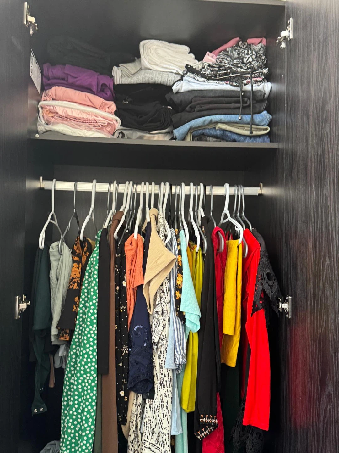 Dark Wood Wardrobe - 4 Door - photo 4