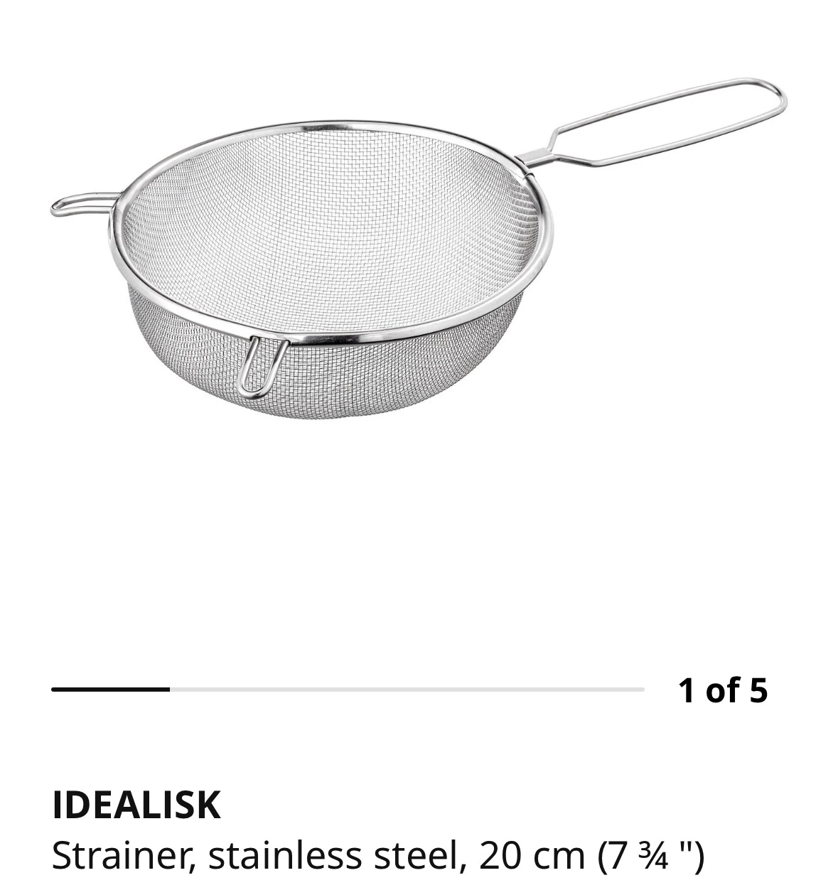 IKEA IDEALISK Strainer 20 cm - photo 3