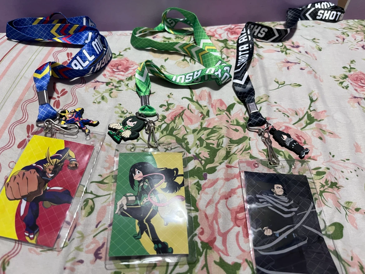 My Hero Academia Lanyard Set with Charms
