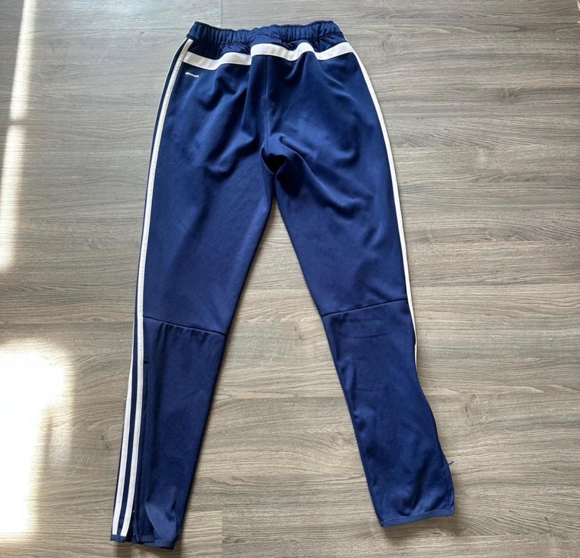 Adidas Navy Blue Track Pants - photo 2