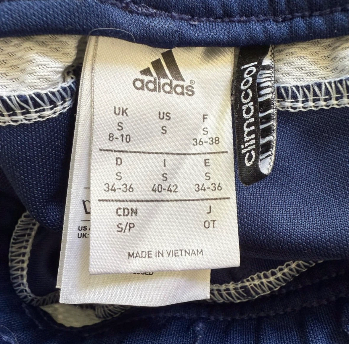 Adidas Navy Blue Track Pants - photo 5