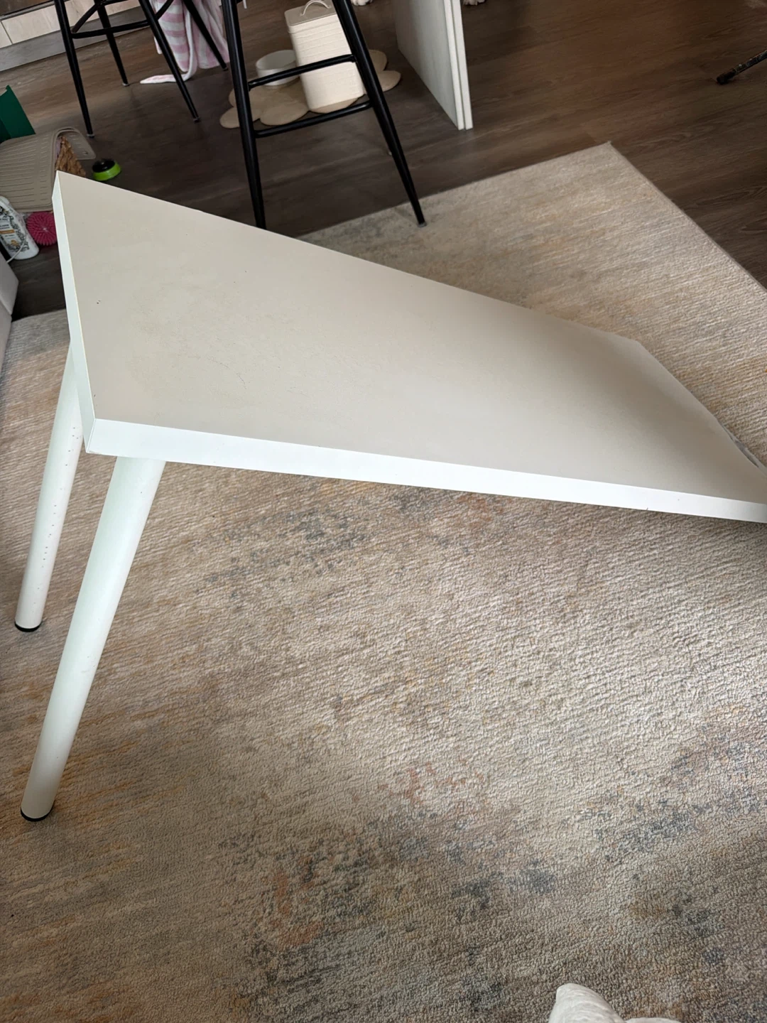 IKEA desk with 2 legs - photo 3