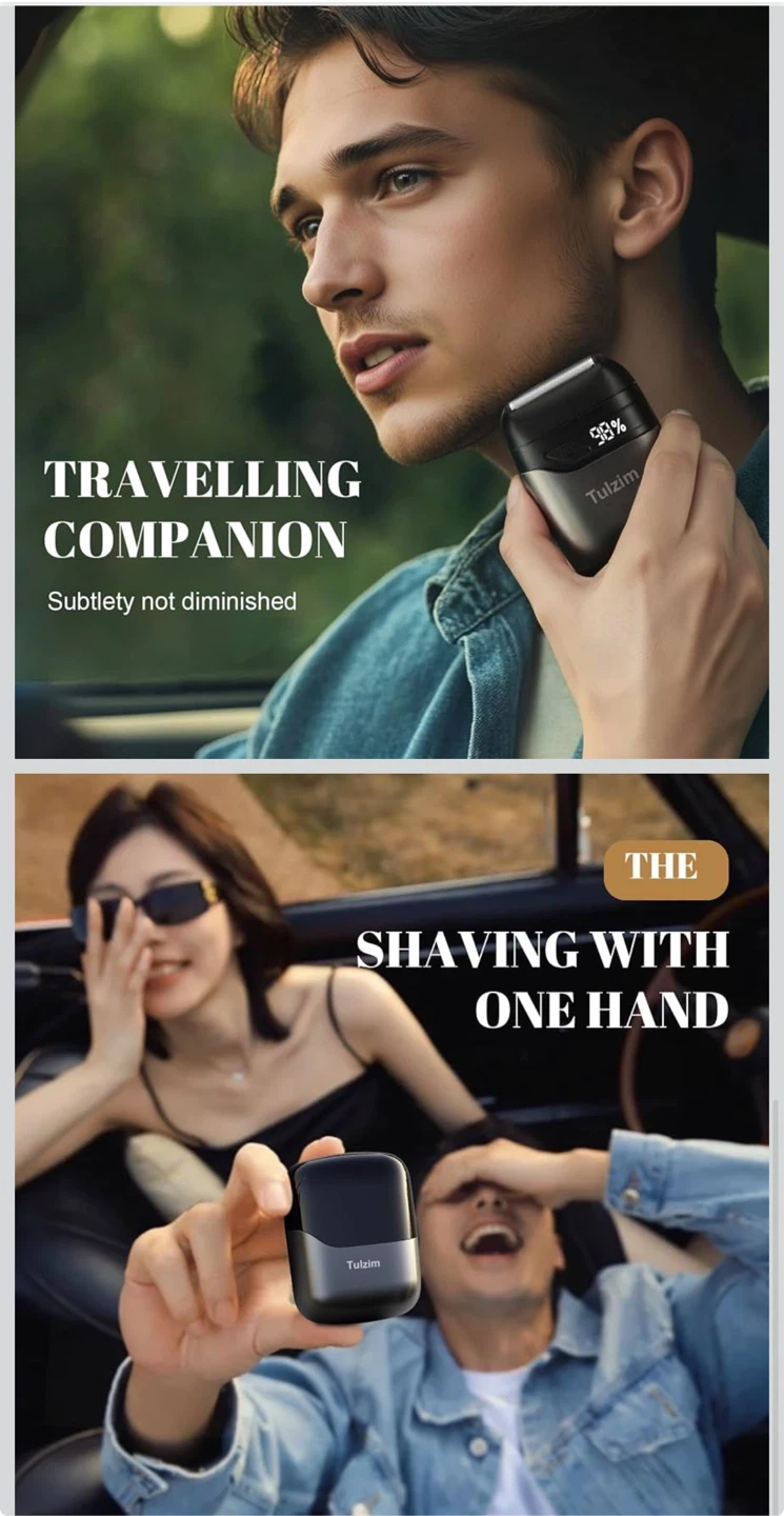 Electric Shaver - 3-Blade Rotary System - photo 4