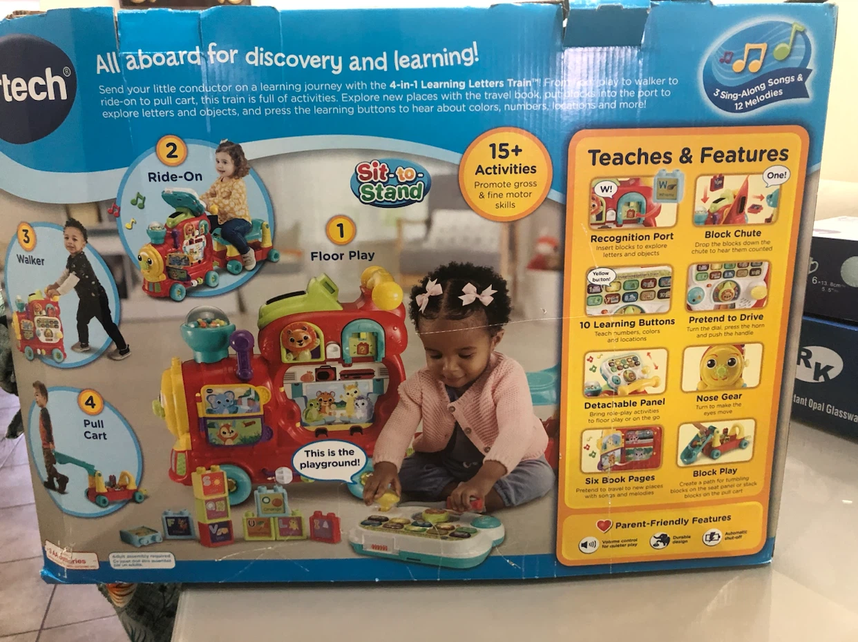 VTech 4-In-1 Alphabet Train