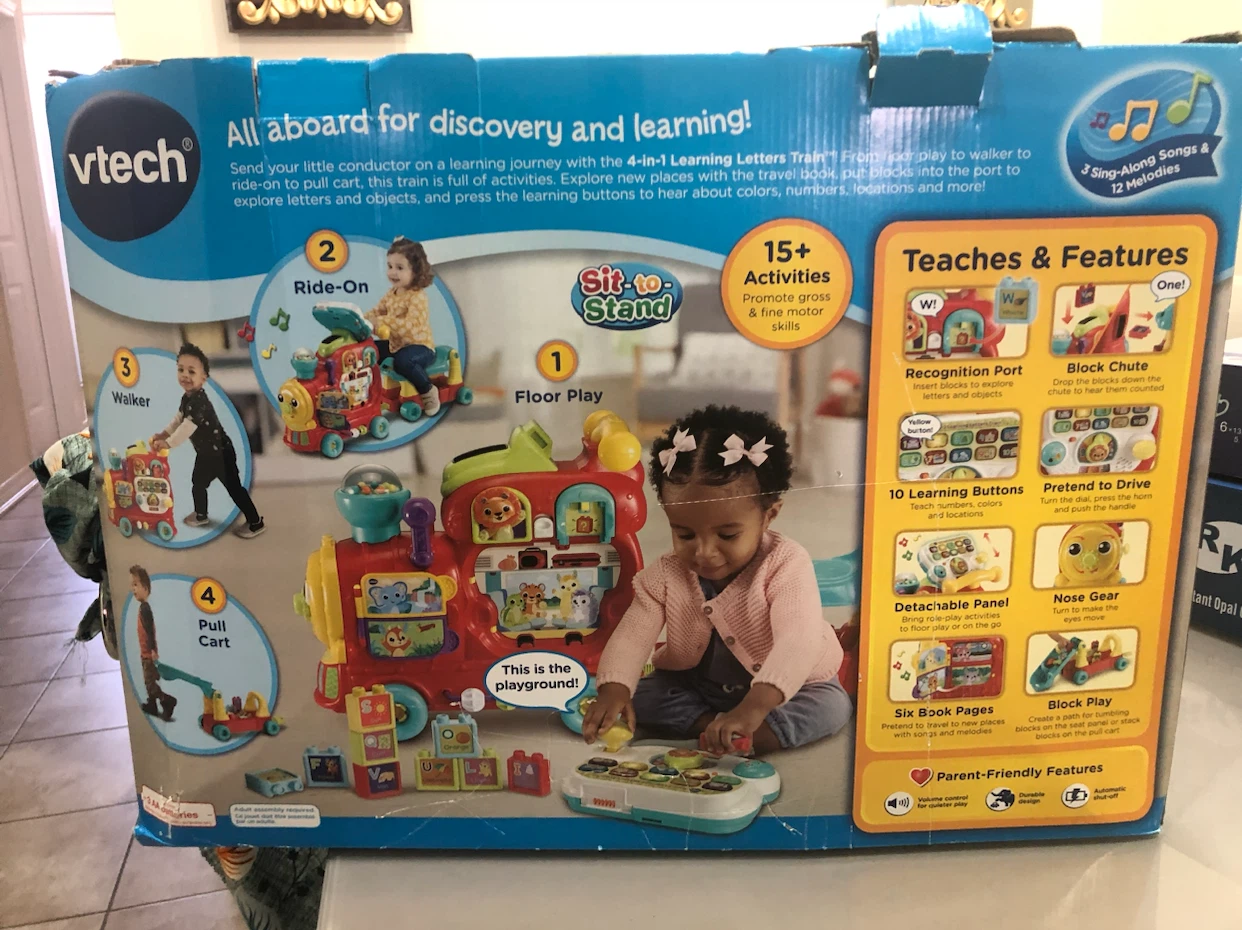 VTech 4-In-1 Alphabet Train - photo 2