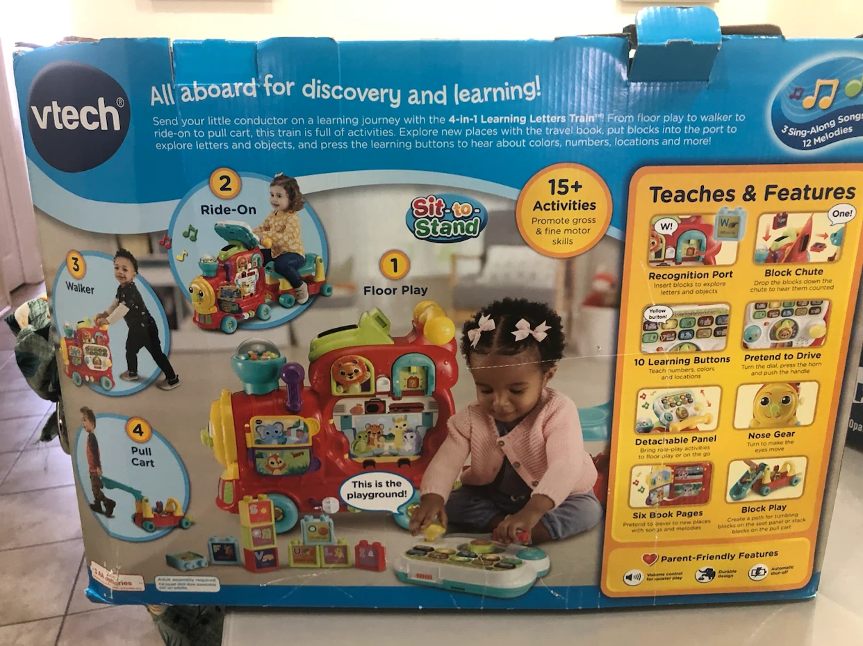 VTech 4-In-1 Alphabet Train - photo 3