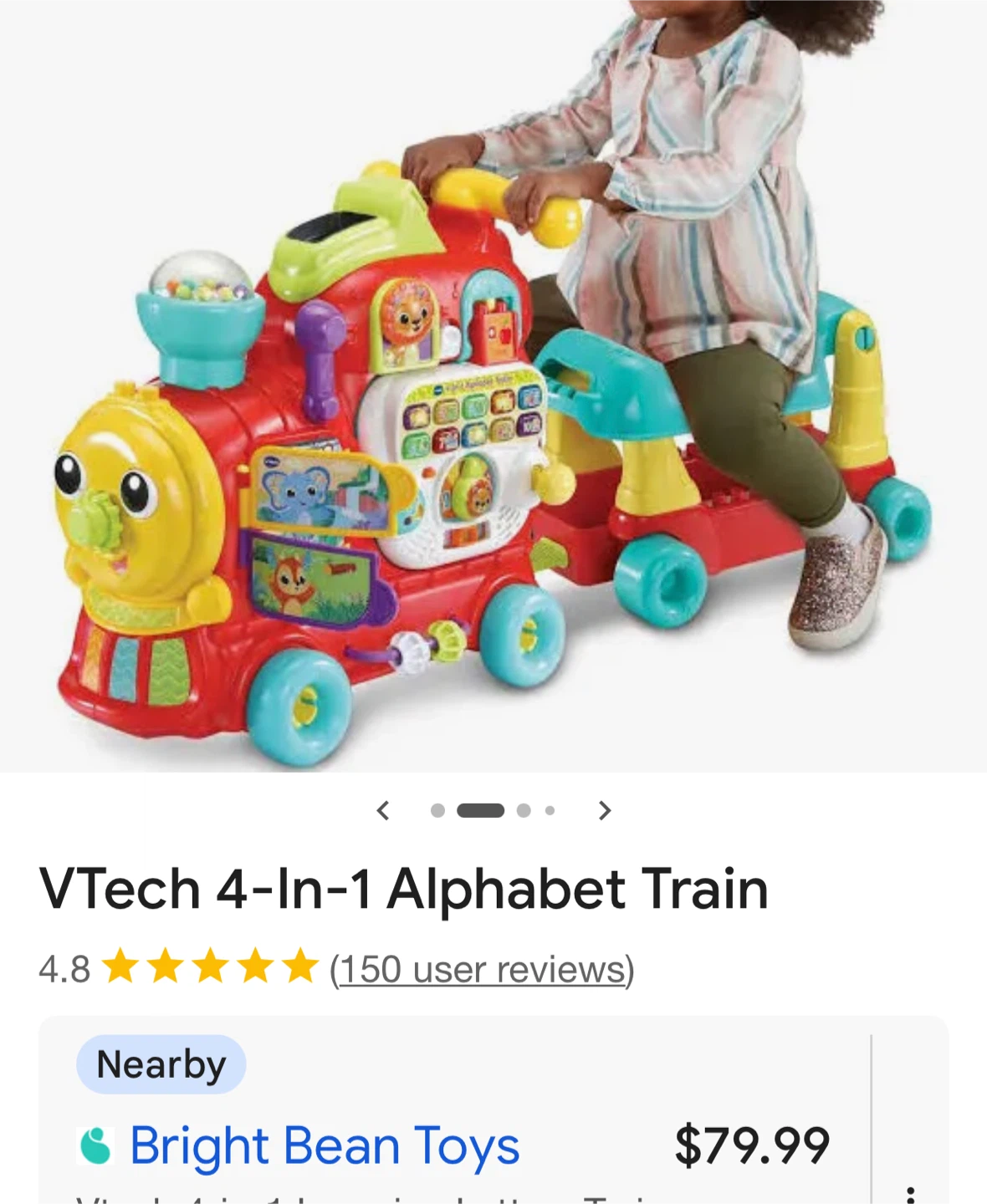 VTech 4-In-1 Alphabet Train - photo 4
