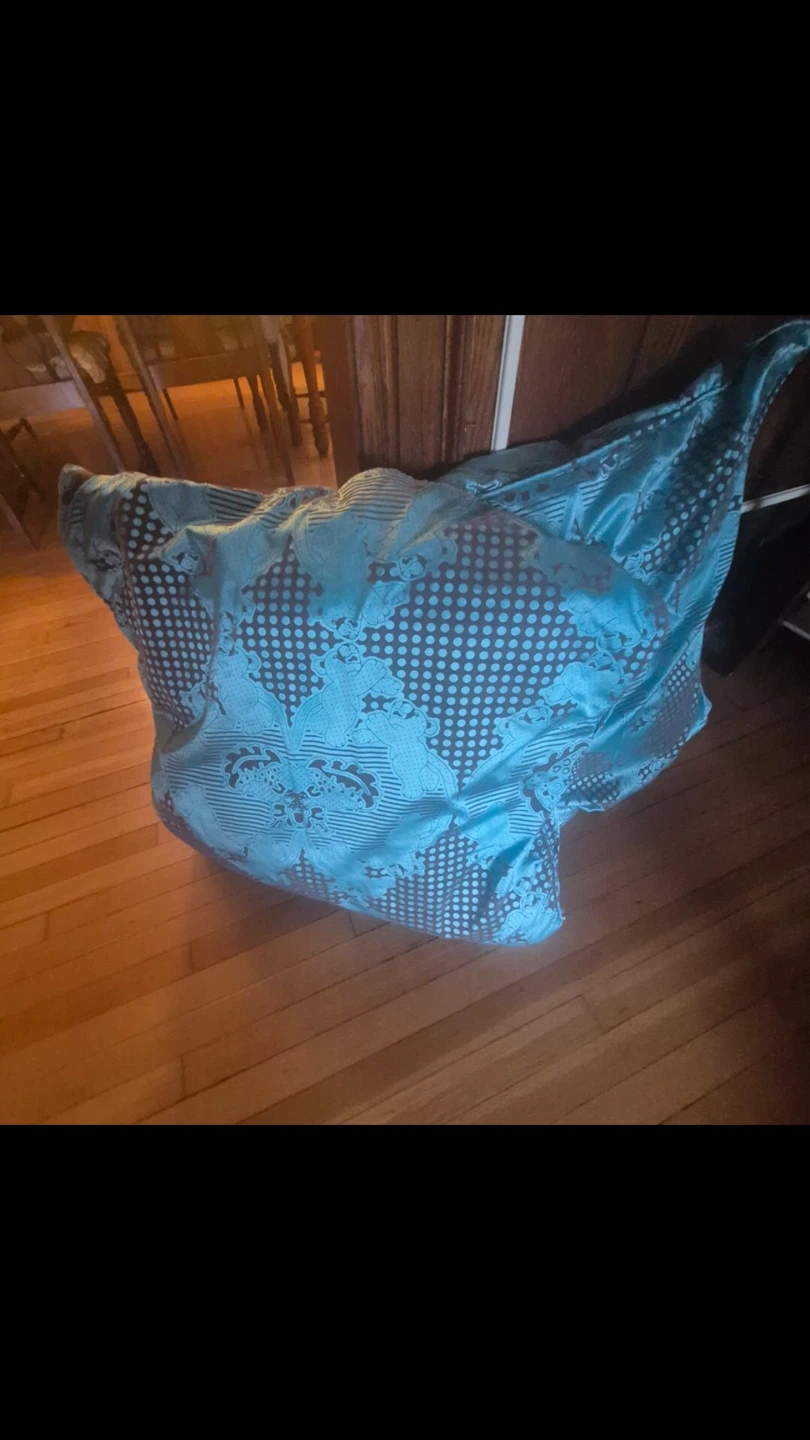 Decorative Teal Pillow - photo 2