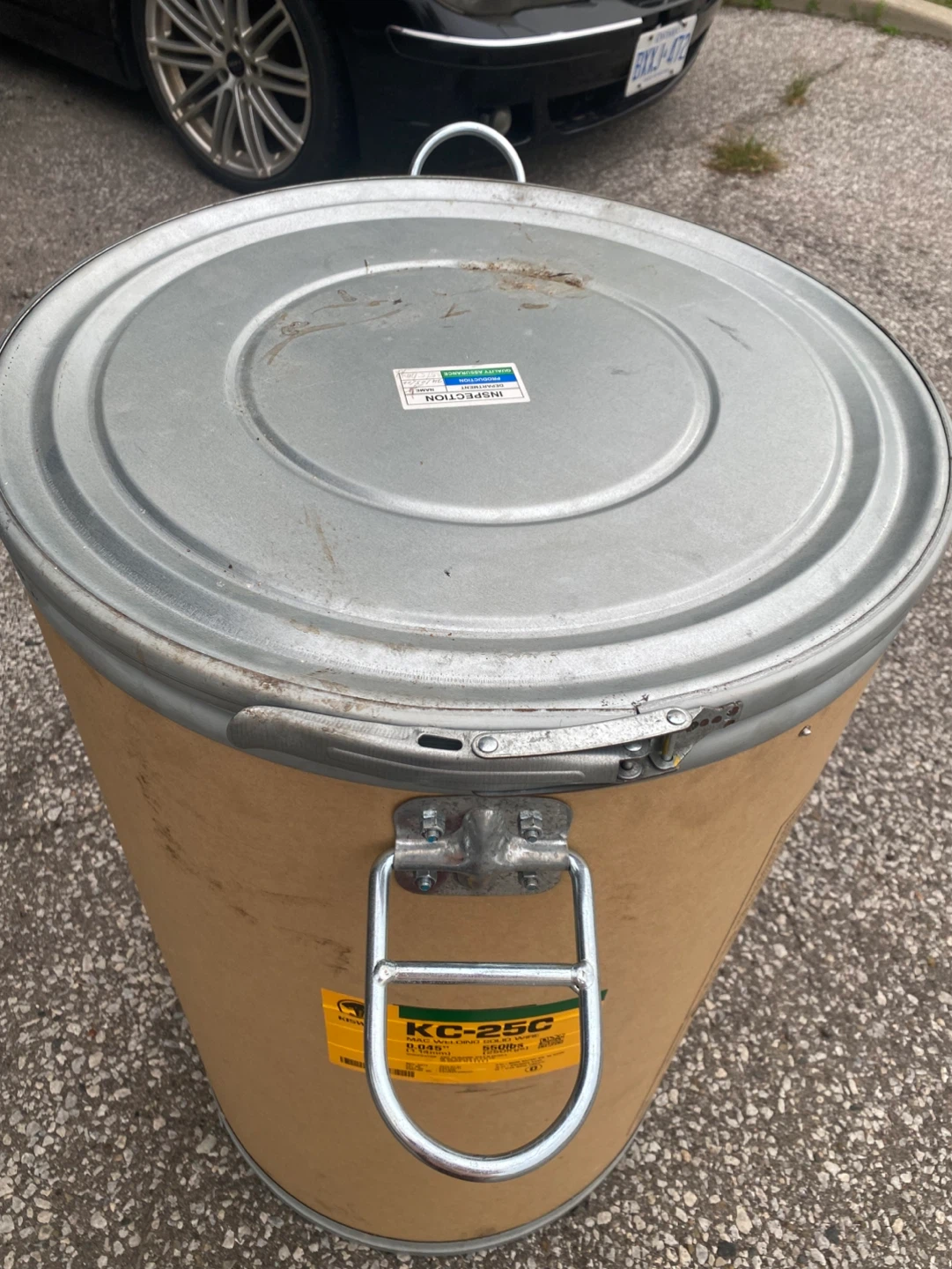Kiswel KC-25C MIG Welding Solid Wire Drum - photo 2