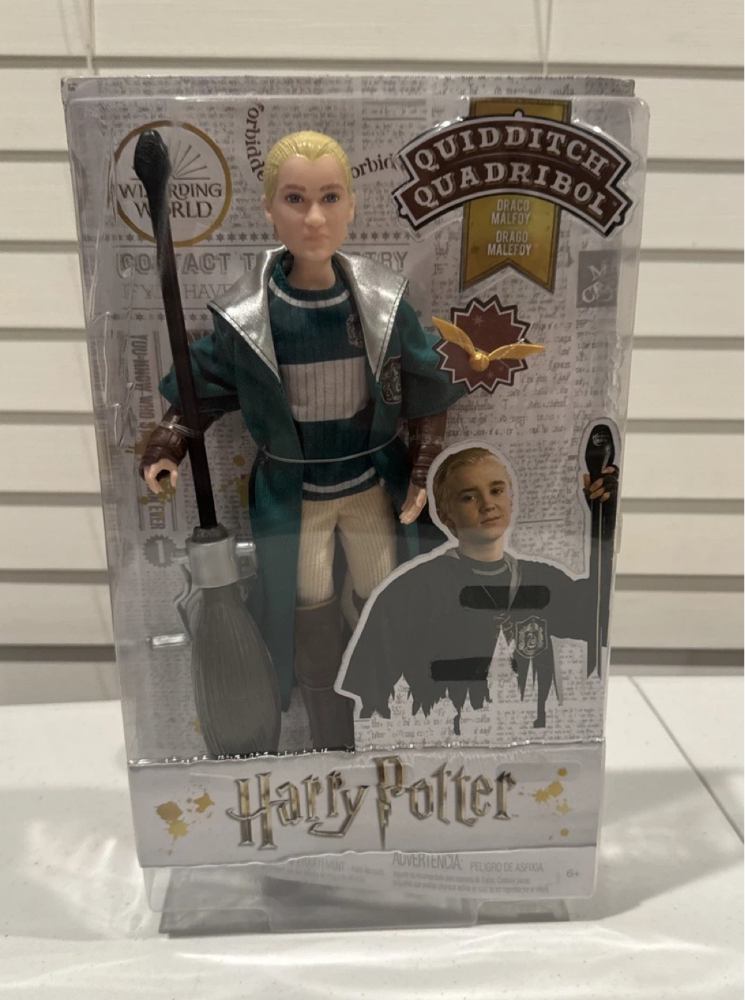 New Harry Potter Collectible Barbie: Draco Malfoy Quidditch