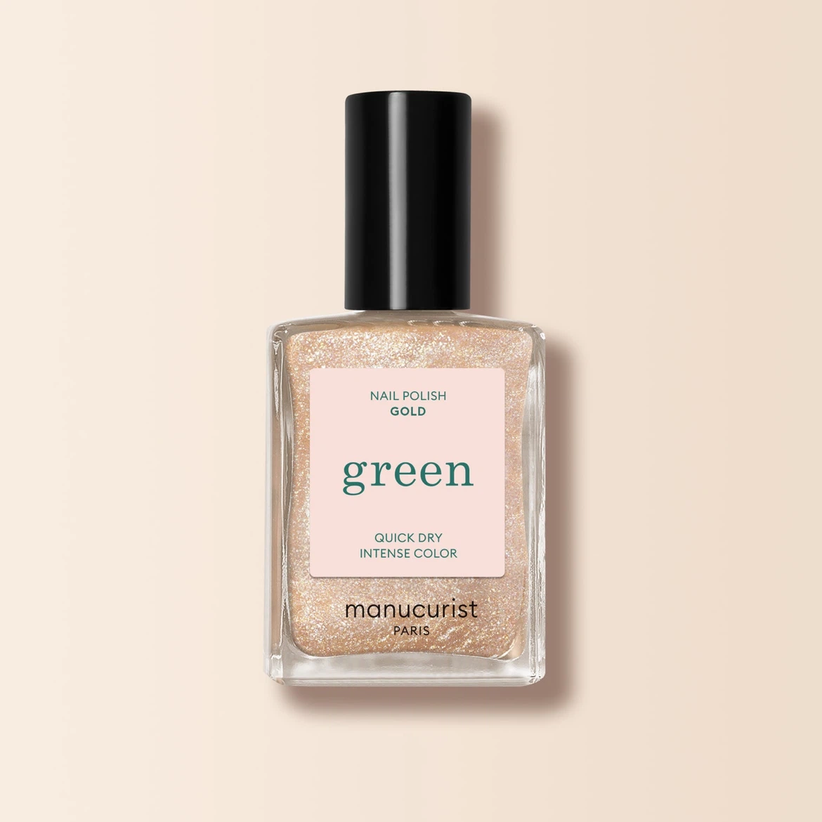 Manucurist Green Natural Nail Polish (Gold)