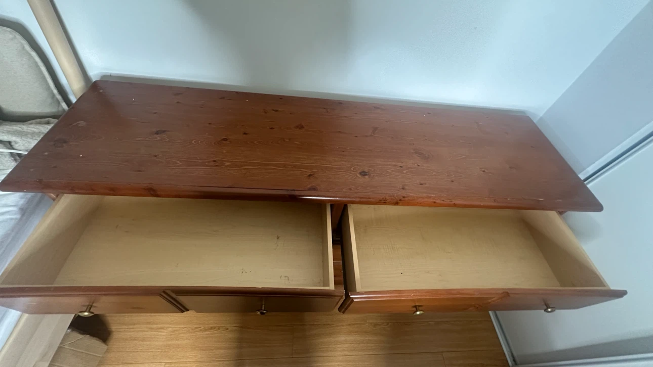 Wooden Dresser with 6 Drawers - photo 4