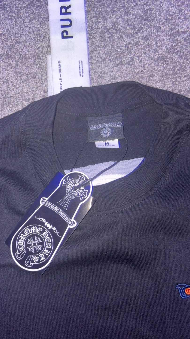 Chrome Hearts Black Horseshoe Logo T-Shirt - photo 5