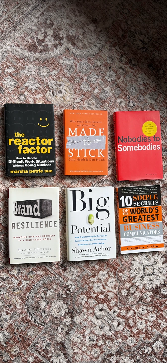 $10 Business/Self Improvement Books (FUNDRAISER)