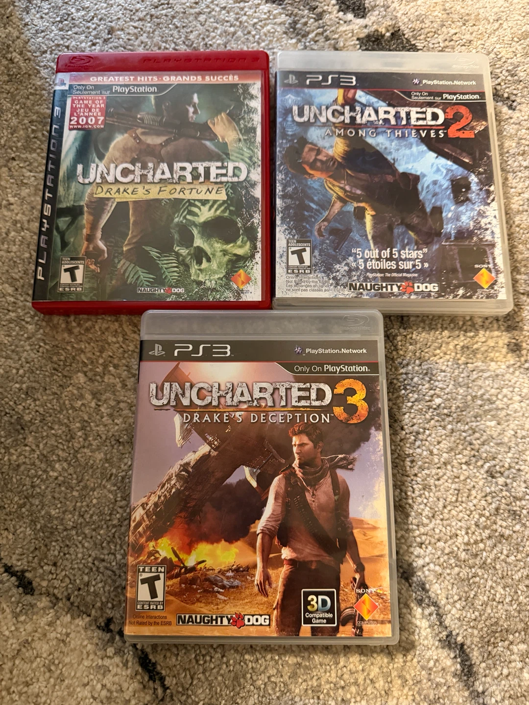 Uncharted PlayStation 3 Games
