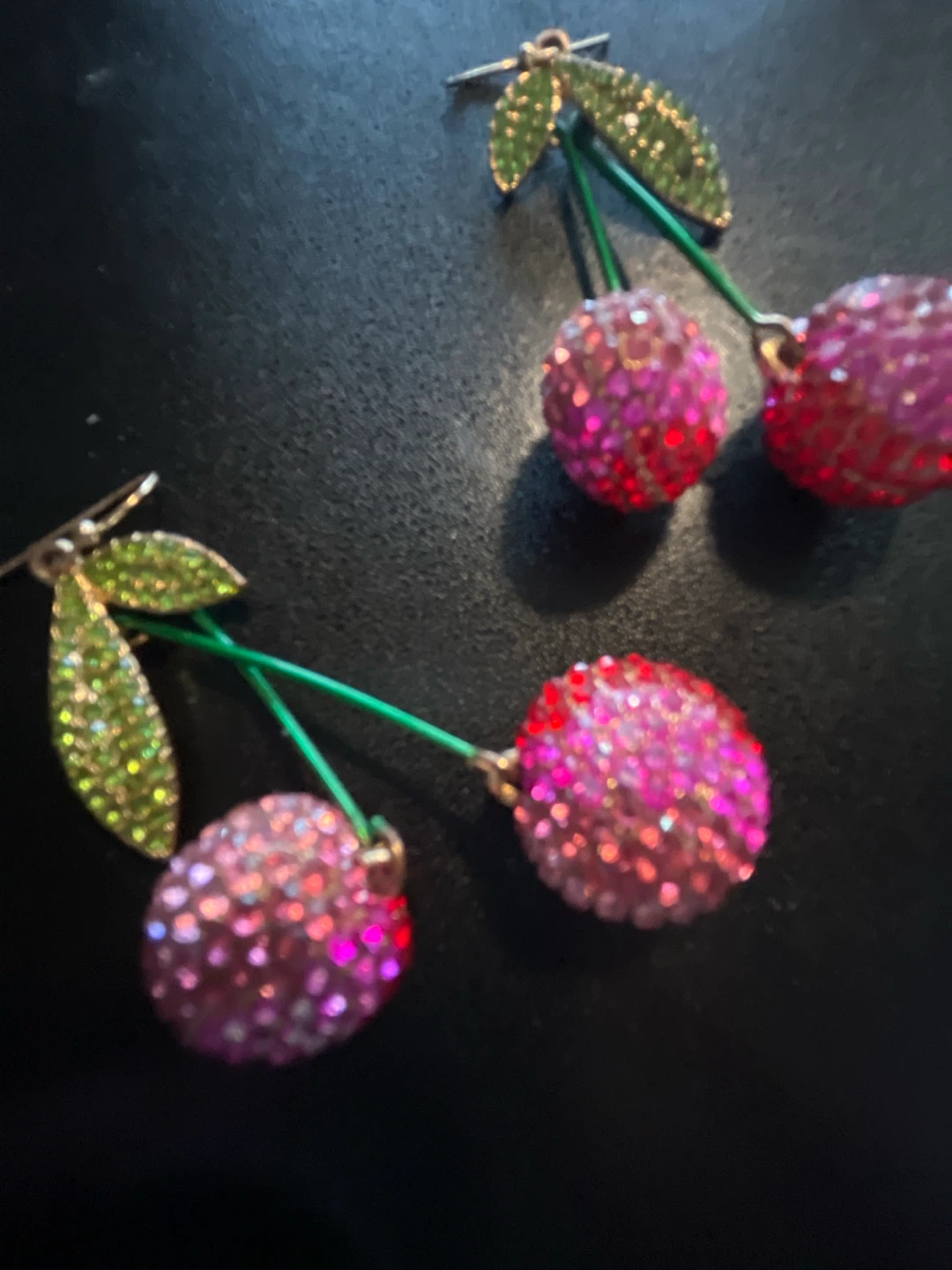 BETSY JOHNSON Cherry Earrings