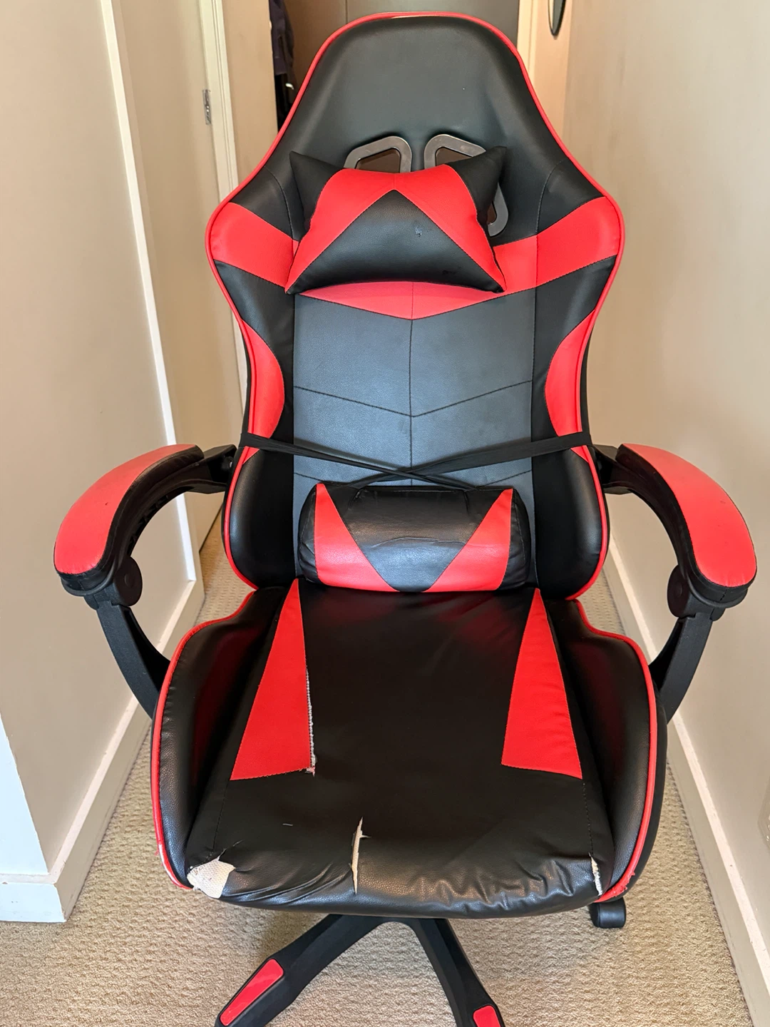 Gaming Chair - Black & Red