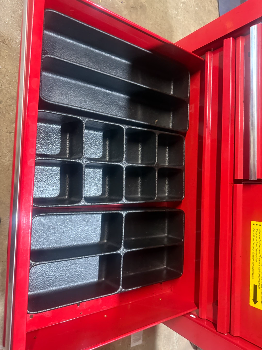 US General Red Tool Chest Cart - photo 2