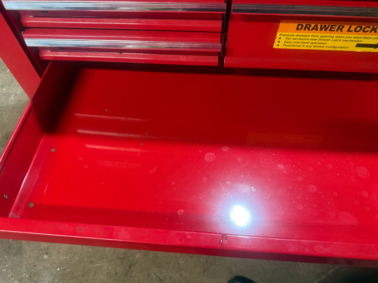 US General Red Tool Chest Cart - photo 3