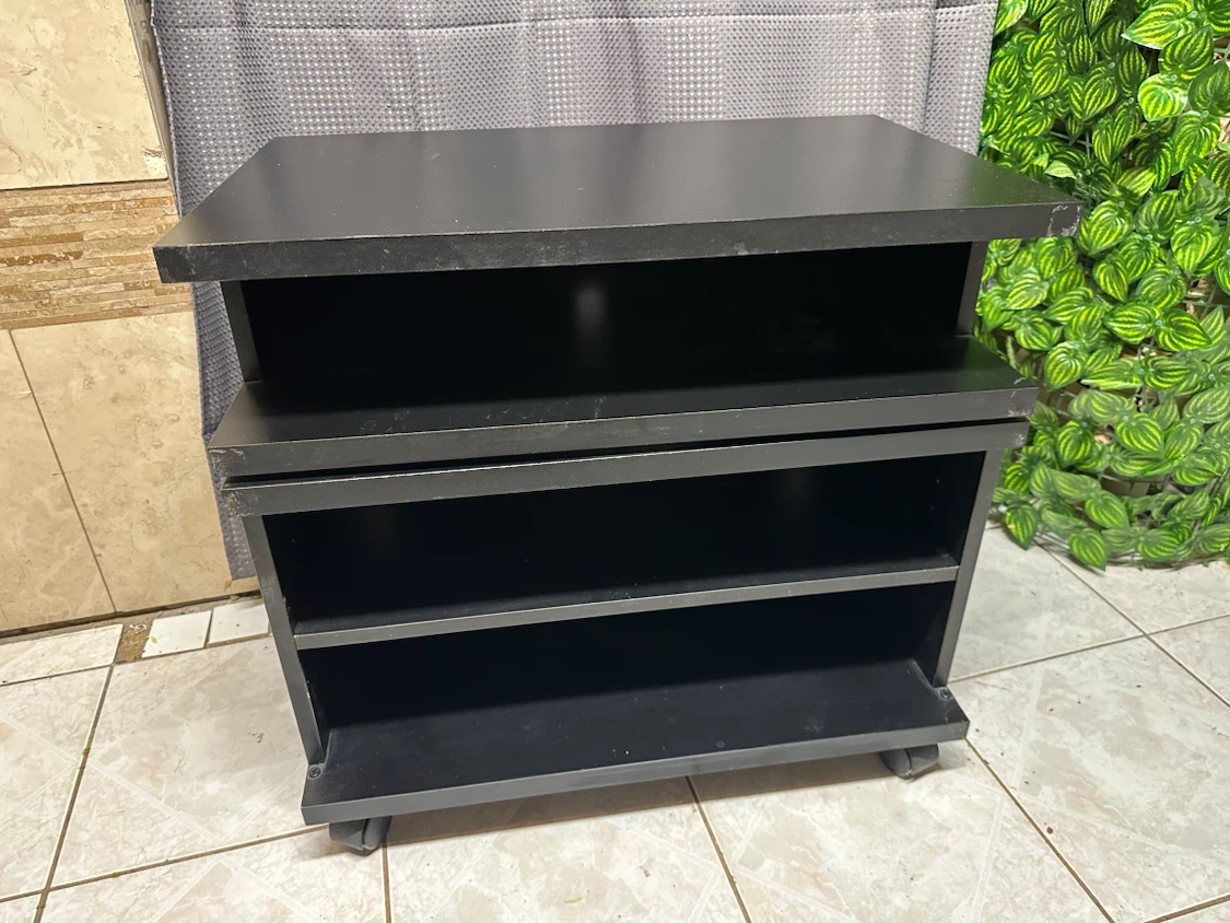Microwave Stand / Multi‑Purpose Shelf on Wheels