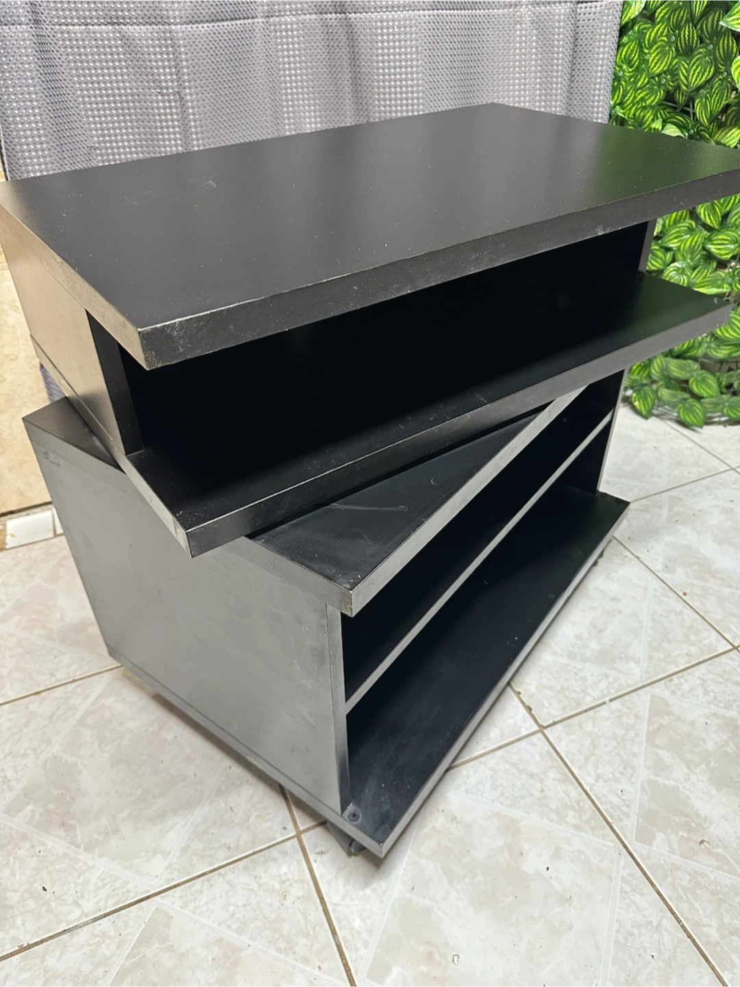 Microwave Stand / Multi‑Purpose Shelf on Wheels - photo 3