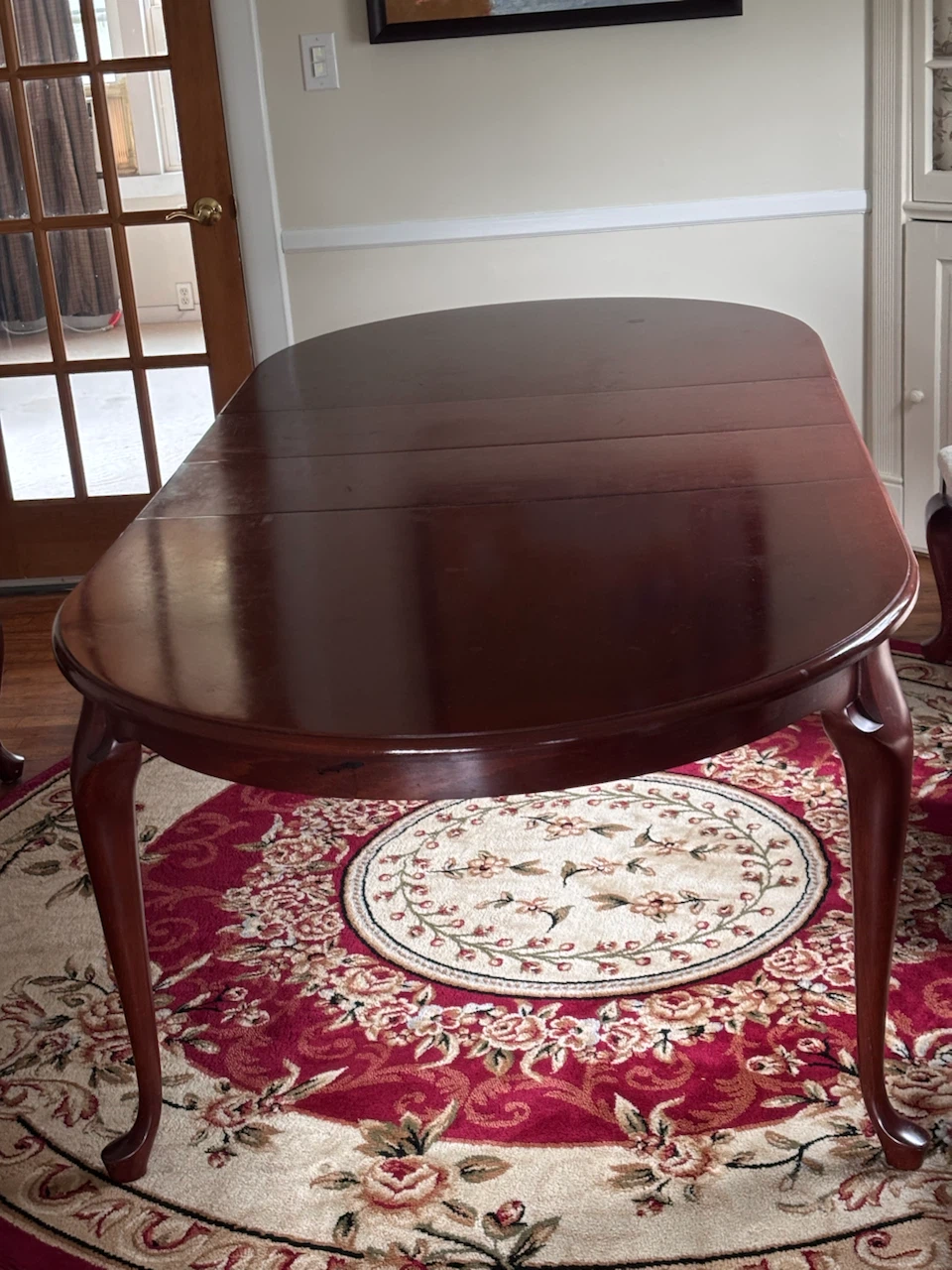 Mahogany Dining Table with 6 Chairs - photo 2