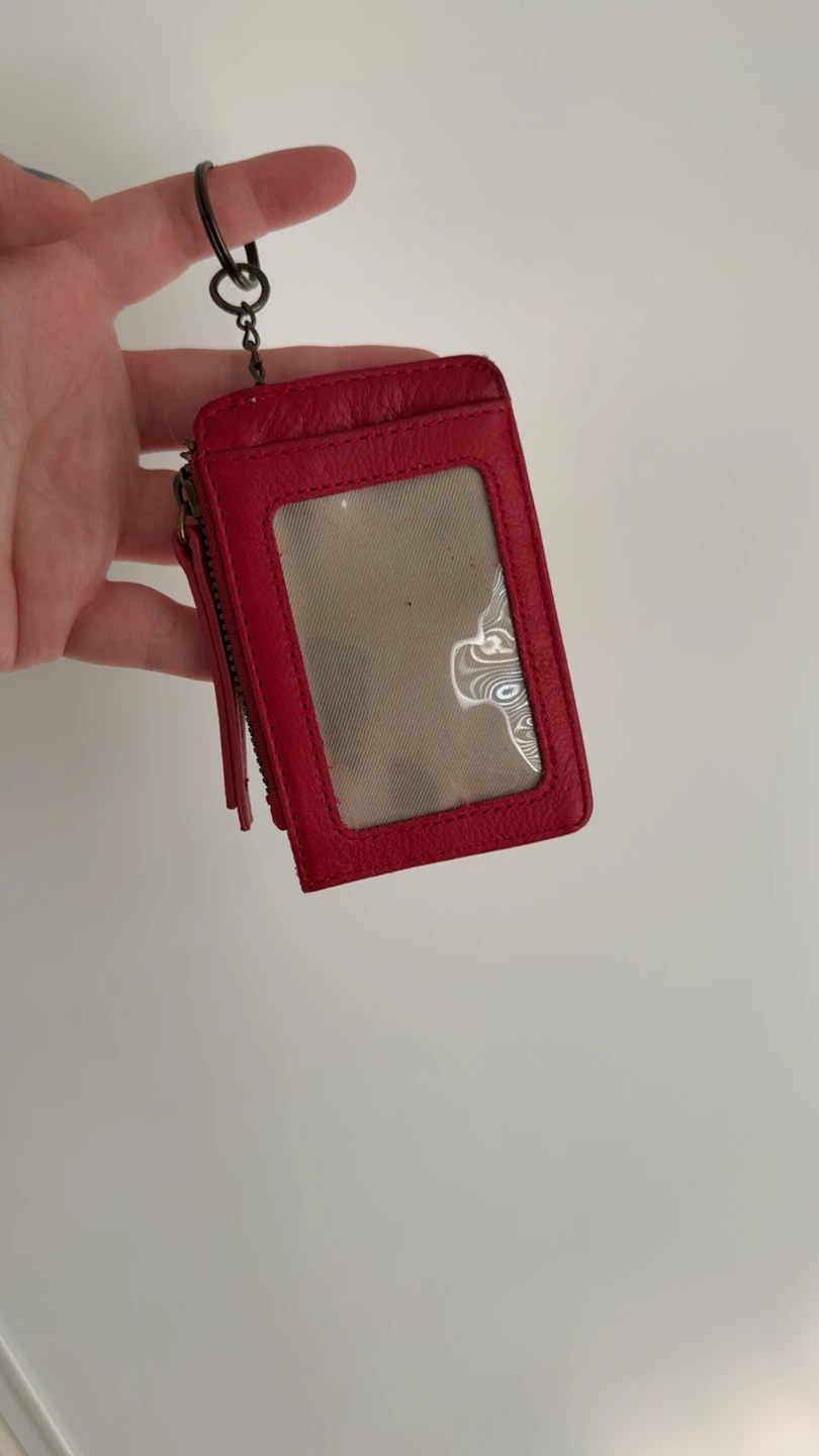 American Leather Card Holder with Keychain - photo 2